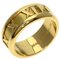 TIFFANY Atlas Ring K18 Yellow Gold Women's &Co., Image 3