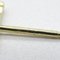 Tiffany & Co Fleur-De-Lis Key Bar Earrings Pierced Earrings Clear K18 [Yellow Gold] Clear, Set of 2, Image 4