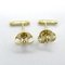 Tiffany & Co Fleur-De-Lis Key Bar Earrings Pierced Earrings Clear K18 [Yellow Gold] Clear, Set of 2 3