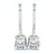 Diamond Earrings in Platinum from Tiffany & Co., Set of 2 6