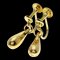 Boucles d'oreilles Tiffany & Co. Teardrop K18 Or jaune pour femmes, Set de 2 1