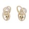 Tiffany Double Circle Earrings/Earrings K18Yg Yellow Gold, Set of 2 2