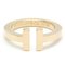 Square Ring in Pink Gold from Tiffany & Co. 1