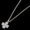 Collar de diamantes TIFFANY Crucy con forma de cruz de platino PT950 Women's & Co., Imagen 1