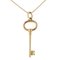 TIFFANY Oval Key Necklace 18K Women's &Co. 3