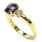 Gelbgoldener Ring mit Amethyst und Diamant von Tiffany & Co. 2