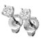 Solitaire Stud Earrings with Diamond from Tiffany & Co., Set of 2 3