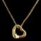 TIFFANY & Co. Open Heart 11mm Elsa Peretti Necklace Pendant 18K Gold 750 K18 1