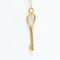 Twisted Heart Key Necklace in Yellow Gold from Tiffany & Co. 3