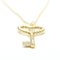 Twisted Heart Key Necklace in Yellow Gold from Tiffany & Co. 4