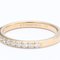 TIFFANY Novo Half Eternity Ring Pink Gold [18K] Fashion Diamond Band Ring Pink Gold 7