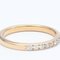 TIFFANY Novo Half Eternity Ring Pink Gold [18K] Fashion Diamond Band Ring Pink Gold 2