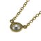 TIFFANY&Co. visor yard necklace 18k gold K18 diamond ladies 8