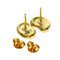 Tiffany & Co. Bean Medium Earrings K18 Yellow Gold Women's, Set of 2 2