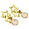 Tiffany & Co. Double Star Earrings K18 Yellow Gold Women's, Set of 2, Image 4
