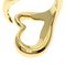 TIFFANY Open Heart Ring K18 Yellow Gold Women's &Co. 6