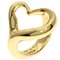 TIFFANY Open Heart Ring K18 Yellow Gold Women's &Co. 3