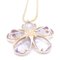 TIFFANY&Co. Collana Garden Flower Amethyst Diamond 750PG Pink Gold K18RG Rose 199775, Immagine 5