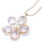 TIFFANY&Co. Collana Garden Flower Amethyst Diamond 750PG Pink Gold K18RG Rose 199775, Immagine 3