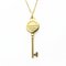 Return To Round Key Necklace in Pink Gold from Tiffany & Co. 1