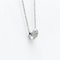 TIFFANY Bean Platinum Diamond Men,Women Fashion Pendant Necklace [Silver] 5