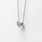 TIFFANY Bean Platinum Diamond Men,Women Fashion Pendant Necklace [Silver] 4