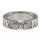 TIFFANY Atlas Diamond Ring Size 10 18K White Gold Women's &Co., Image 3