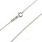 TIFFANY&Co. Pt950 Platinum Solitaire Necklace Diamond 0.28ct 2.5g 45cm Women's 5