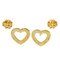 Boucles d'Oreilles Tiffany Heart K18Yg en Or Jaune, Set de 2 3