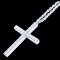 TIFFANY & Co. Collar Metrocross Diamante mediano K18WG Oro blanco 290772, Imagen 1
