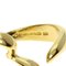 TIFFANY Open Heart Ring K18 Yellow Gold Women's &Co. 5