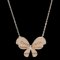 TIFFANY&Co. Return to Love Bugs Women's K18 Pink Gold Silver 925 Necklace 1