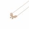 TIFFANY&Co. Return to Love Bugs Women's K18 Pink Gold Silver 925 Necklace 9