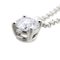 Solitaire Diamond & Platinum Necklace from Tiffany & Co. 3