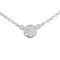 Visor Yard Necklace in Platinum & Diamond from Tiffany & Co. 1