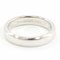 TIFFANY Ring Forever Wedding Band 1P Diamond PT 950 Platinum #11.5 No. 11.5 4mm & Co. Femme Homme T4176 8