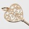 Verzauberter Herz-Schlüsselanhänger aus Rotgold von Tiffany & Co. 3