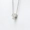 TIFFANY Aria Necklace Platinum Diamond Men,Women Fashion Pendant [Silver] 3