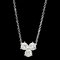 TIFFANY Aria Necklace Platinum Diamond Men,Women Fashion Pendant [Silver] 1