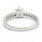 TIFFANY Platinum Engagement & Wedding Diamond Engagement Ring Carat/0.3 Silver FVJW001295 3