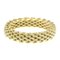 Somerset Mesh Ring in Yellow Gold from Tiffany & Co. 4
