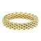 Somerset Mesh Ring in Yellow Gold from Tiffany & Co. 5