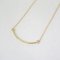Tiffany 750yg T Smile Line Necklace 5