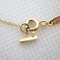 Tiffany 750yg T Smile Line Necklace 9