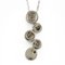 TIFFANY & Co. Pt950 Necklace Bubble Diamond Silver Women's Platinum 4