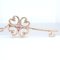 TIFFANY&Co. Quatra Heart Key Halskette Limitiert auf 800 Stück in Japan 1P Pink Sapphire 750PG Gold K18RG Rose 291196 4