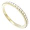 Halber Ewigkeit Diamantring aus Gelbgold von Tiffany & Co. 1
