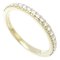 Halber Ewigkeit Diamantring aus Gelbgold von Tiffany & Co. 8