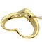 TIFFANY~ Open Heart Medium Necklace K18 Yellow Gold Women's &Co. 7