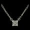 TIFFANY & Co. Solitaire Necklace Diamond Ladies 1